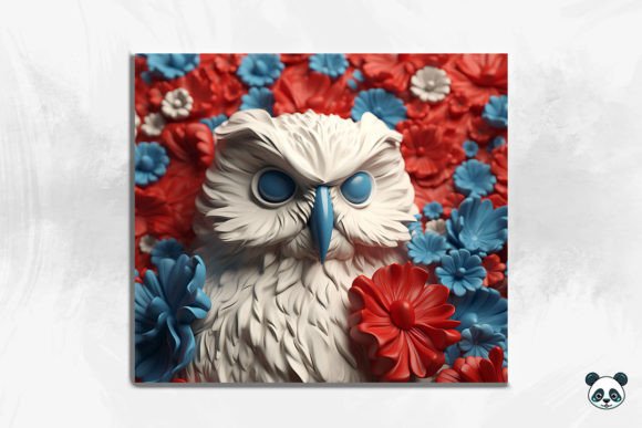 Creating Stunning Patriotic Designs: A Guide to the Patriotic Owl 3D Tumbler Wrap