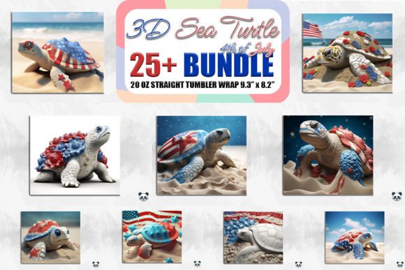 Evaluating the 3D Patriotic Sea Turtle Tumbler Bundle for Sublimation Projects