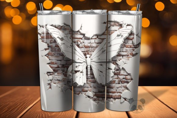 Mastering the Butterfly Cracked Hole Tumbler Wrap for Professional Sublimation Workflows