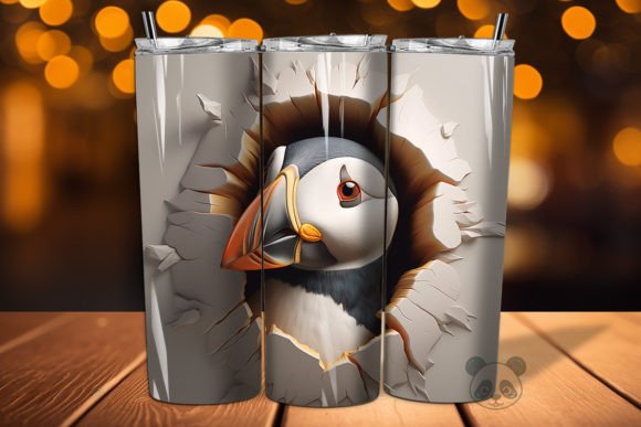 Mastering the Puffin 3D Cracked Hole Tumbler Wrap for Flawless Sublimation