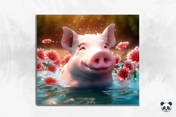 Patriotic Pig 3D Tumbler Wrap Bundle