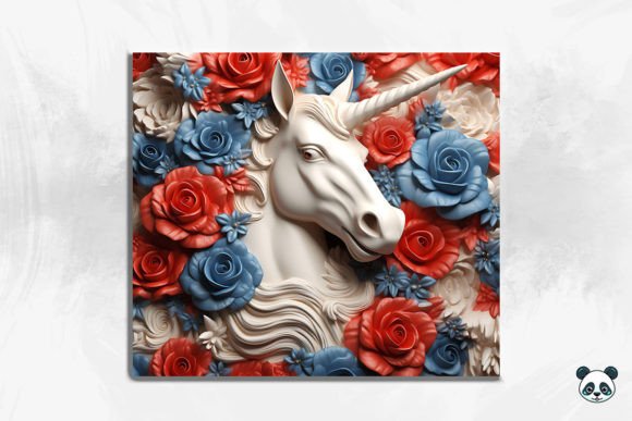 Patriotic Unicorn 3D Tumbler Wrap 7: A Creative Guide for Sublimation Enthusiasts
