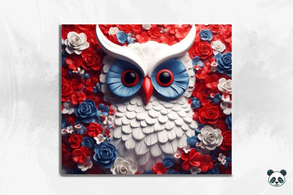Strategic Branding with the Patriotic Owl 3D Tumbler Wrap 9: A Guide for Creators